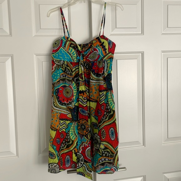 OC by Oleg Casini geometric dress - Picture 1 of 4